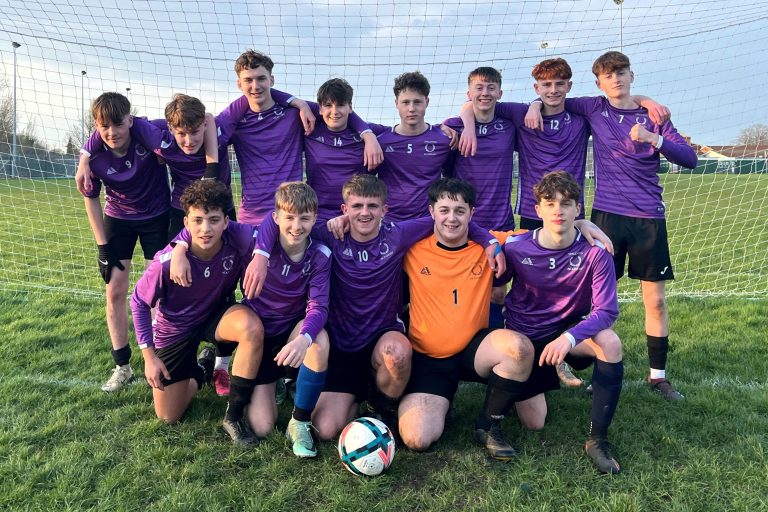 Record breaking season for Year 10 boys football team Spalding Academy