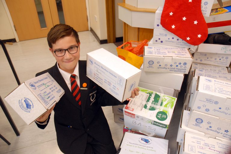 Shoebox Appeal Spalding Academy