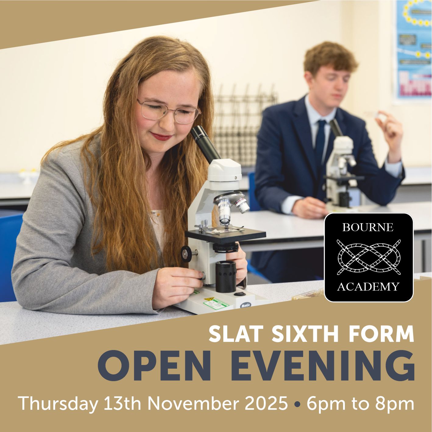 Sixth Form Open Evening 2025 Social Square BA