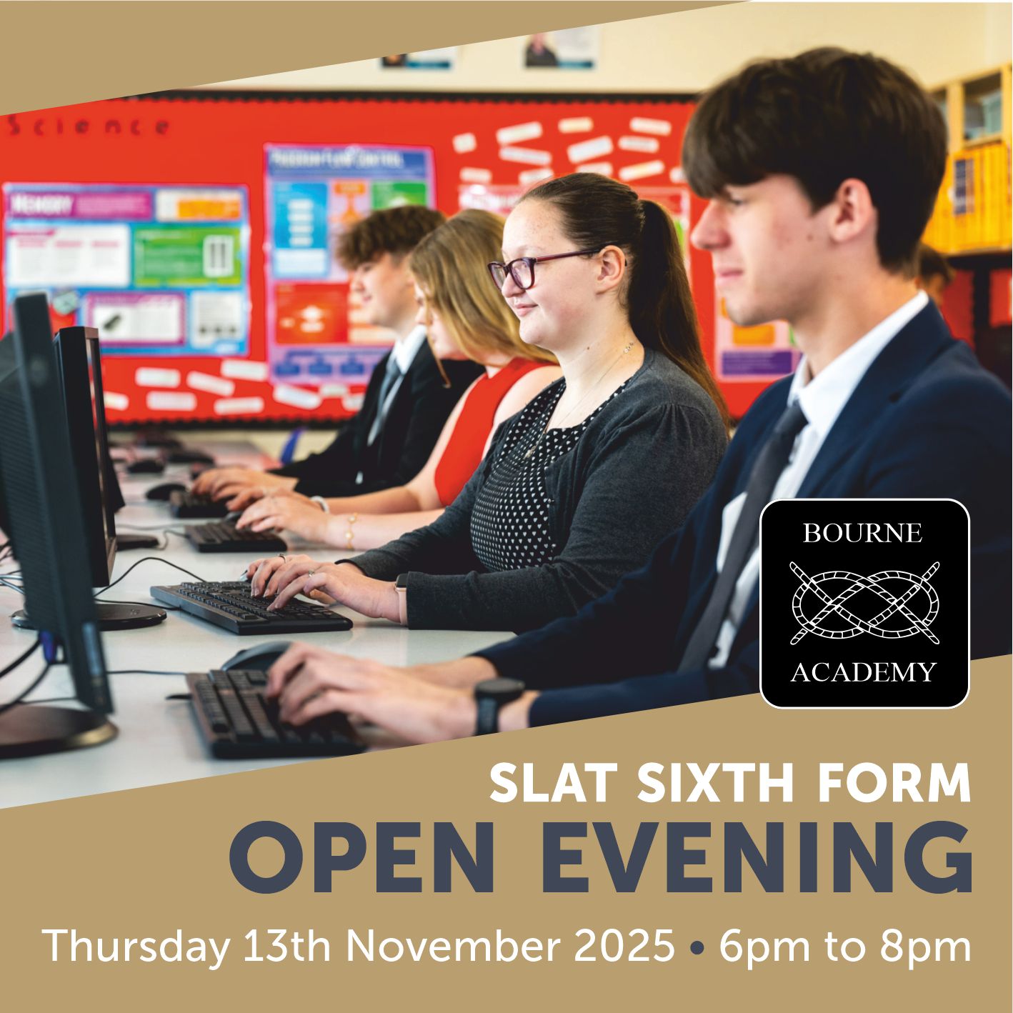 Sixth Form Open Evening 2025 Social Square CA
